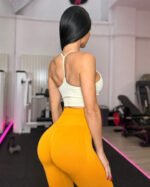 Contour Leggings Yellow - imagine 3